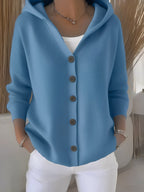 Myk og fluffy hettegenser for dame – avslappet hoodie til hjemme og fritid