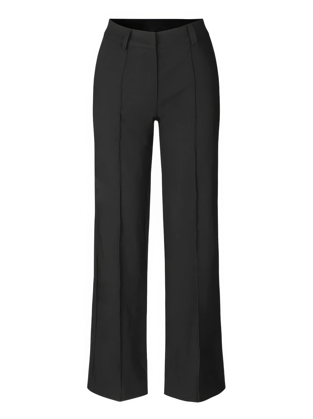 Vid bukse med elastisk linning for dame – tidløs og behagelig