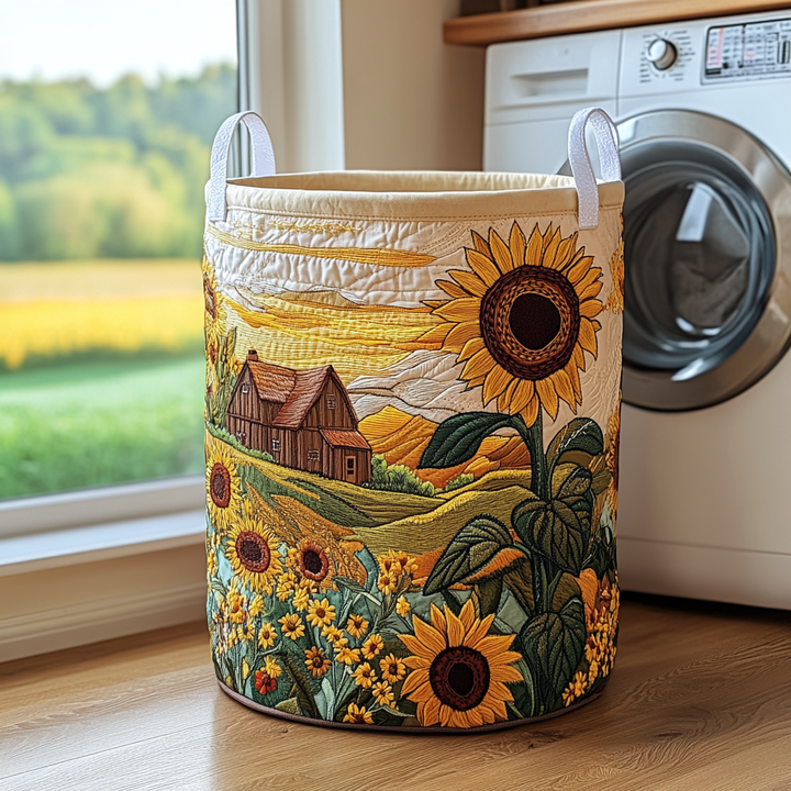 Solsikkeåker ved Gården Vaskekurv