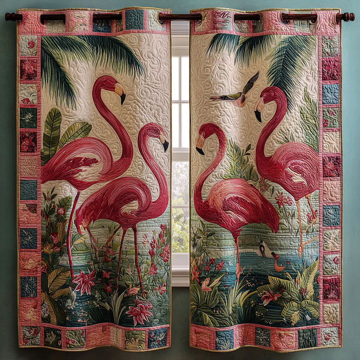 Gardiner - Rødmende flamingoer