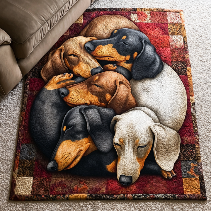Teppe - Dachshunder i kos