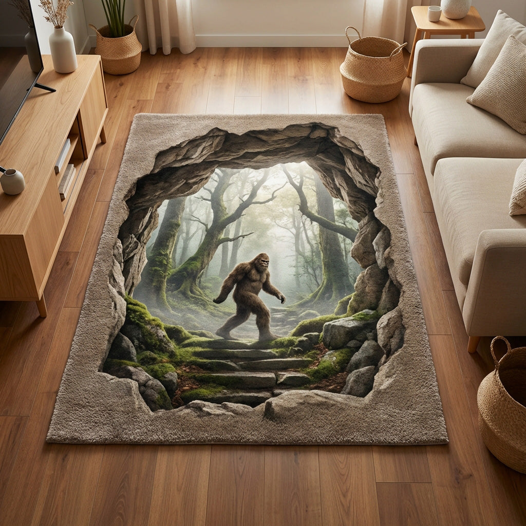 Teppe - Bigfoot i skoghulen