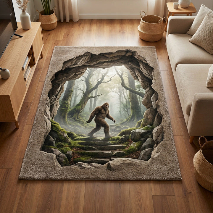 Teppe - Bigfoot i skoghulen