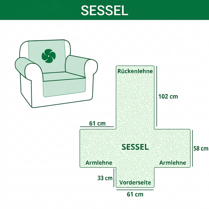 Sofatrekk - Høstlige solsikker