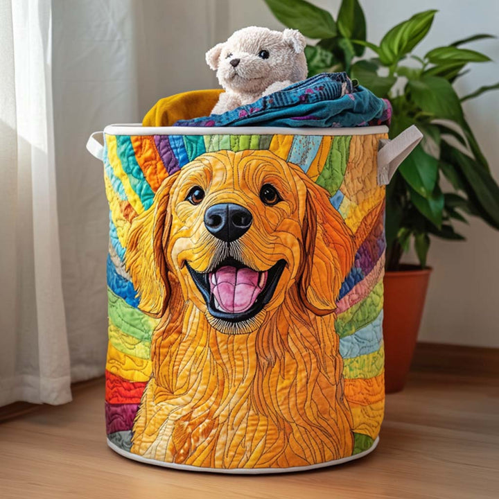 Golden Retriever i Stjernenatt Vaskekurv