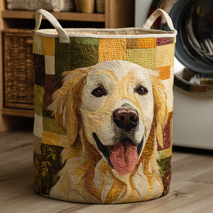 Glad Golden Retriever Vaskekurv