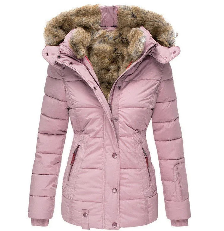 Slim fit vinterjakke for dame – myk og formstabil jakke i seks farger