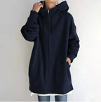 Hettejakke med glidelås for dame – lett hoodie til høst og vinter i 12 farger