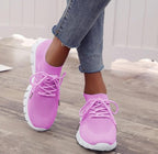 Elegante komfortsneakers for dame – ergonomisk design i ti farger