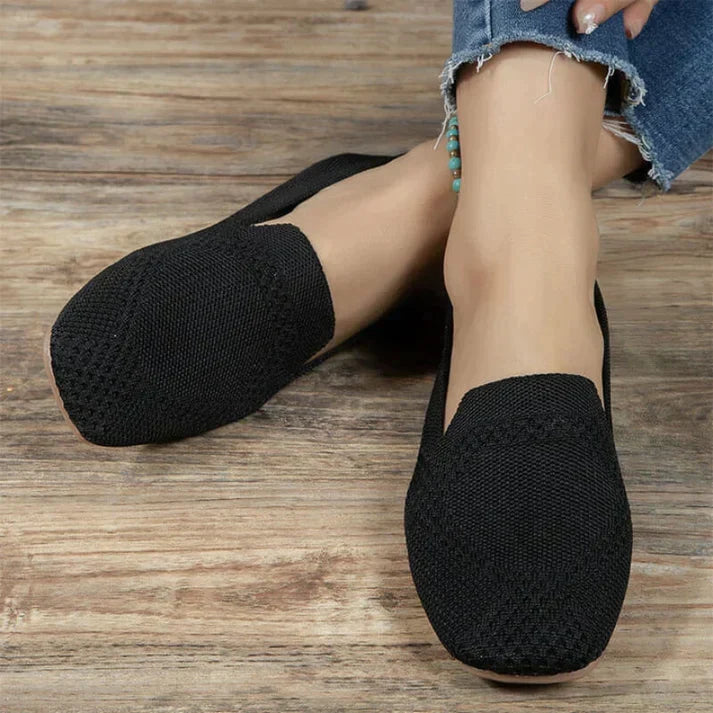 Myke loafers for dame – behagelige slip-on sko i fem farger