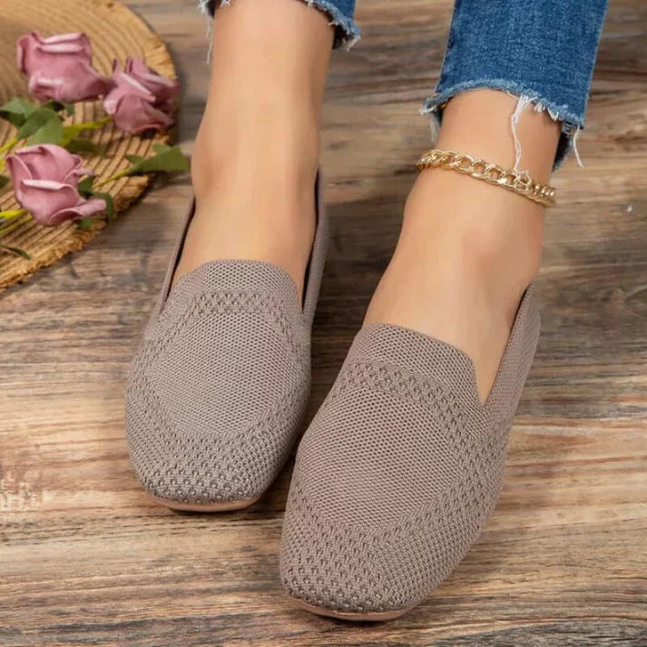 Myke loafers for dame – behagelige slip-on sko i fem farger