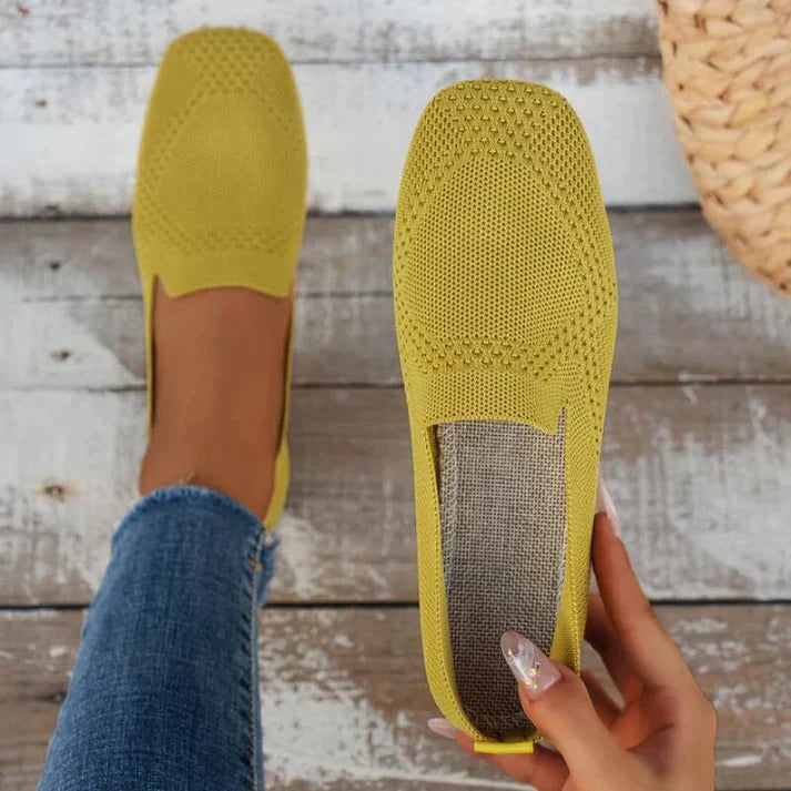Myke loafers for dame – behagelige slip-on sko i fem farger