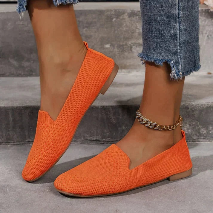 Myke loafers for dame – behagelige slip-on sko i fem farger