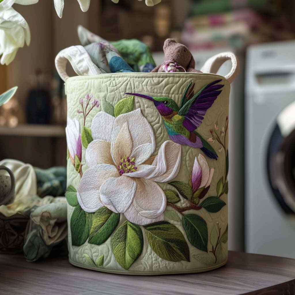 Kolibri i Flukt ved Magnolia Vaskekurv