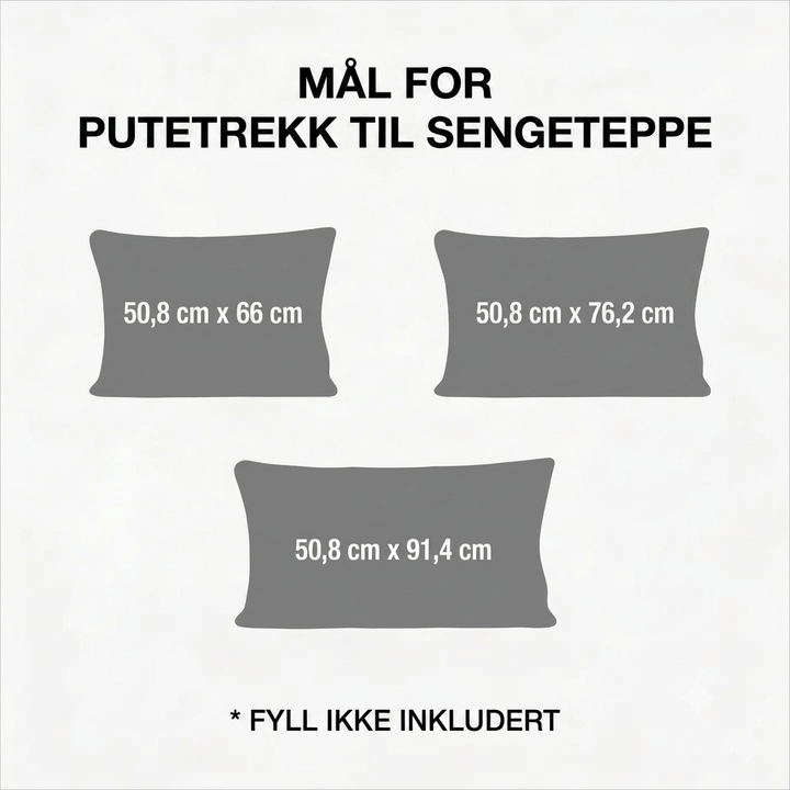 Putetrekk - Lupinmark i solnedgang