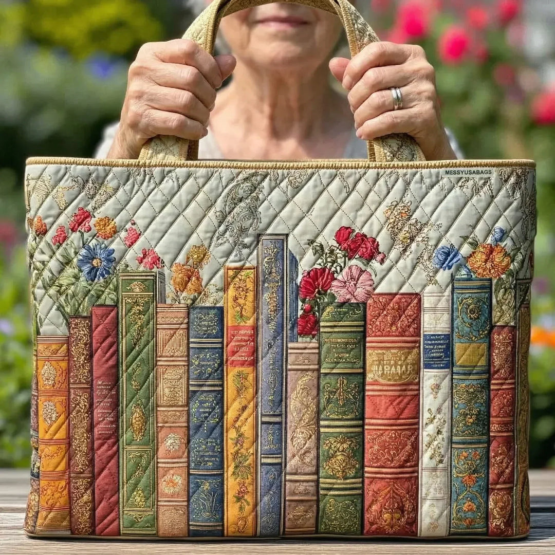 Håndlaget veske - Fortryllet bibliotek
