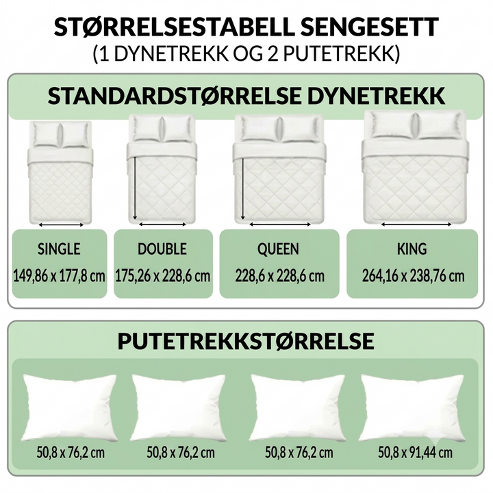 Sengesett 3 deler - Elg i fjellandskap