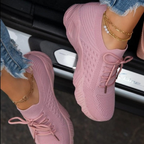 Trendy og behagelige sneakers for dame – med godt fotseng, fem farger
